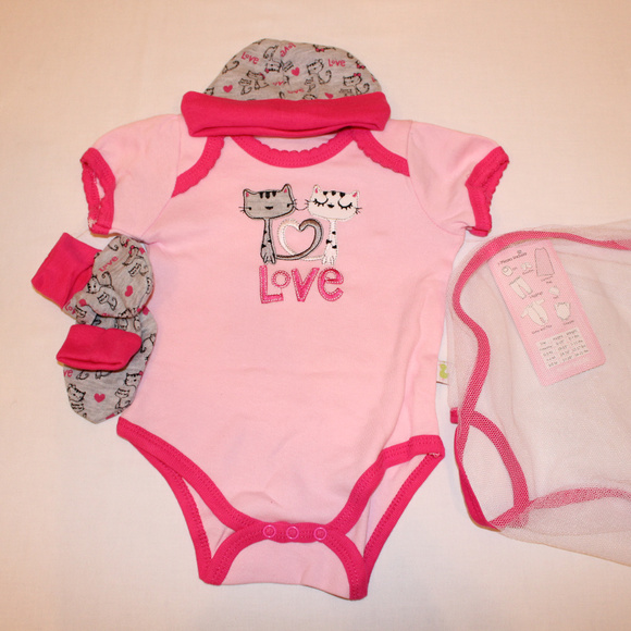 Girls 7 piece set/Duck duck goose/3/6m - Picture 5 of 6